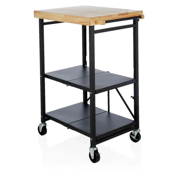 Simpli folding kitchen cart