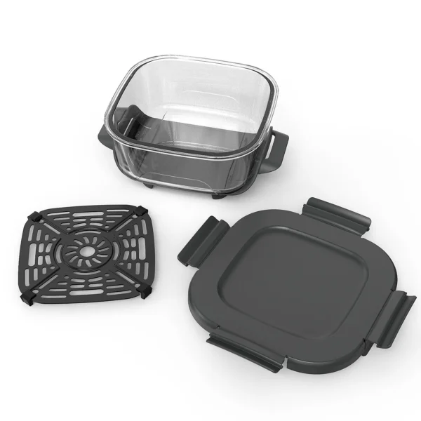 Ninja crispi 4‑in‑1 portable glass air fryer