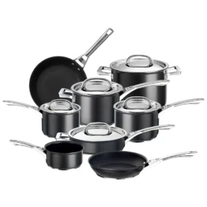 Circulon infinite ultimate non‑stick induction saucepan, skillet & sauté complete pan set