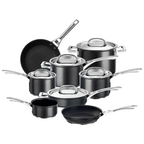Circulon infinite ultimate non‑stick induction saucepan, skillet & sauté complete pan set