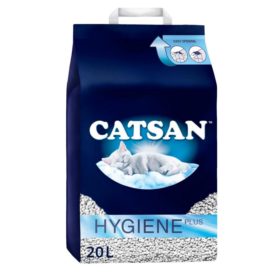 Product description for catsan hygiene plus cat litter